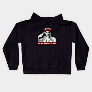 The Deer Hunter Christopher Walken Sketch of Russian Roulette Kids Hoodie